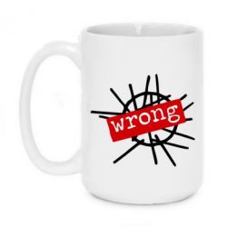Чашка 420ml Depeche Mode Wrong - PrintSalon