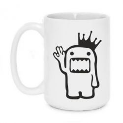 Чашка 420ml Домо Кун с короной - PrintSalon