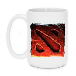 Чашка 420ml Dota 2 3d Logo-PrintSalon Чашка 420ml Dota 2 3d Logo