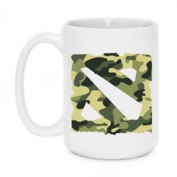 Чашка 420ml Dota камуфляж-PrintSalon Чашка 420ml Dota камуфляж