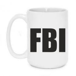 Чашка 420ml FBI (ФБР) - PrintSalon