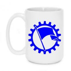 Чашка 420ml Прапор у колі - PrintSalon