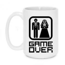 Чашка 420ml Game Over - PrintSalon