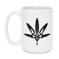 Чашка 420ml Герб України Канабіс - PrintSalon
