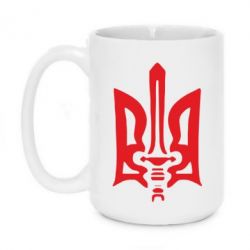 Чашка 420ml Герб з мечем - PrintSalon