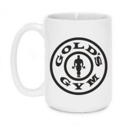 Чашка 420ml Gold's Gym - PrintSalon