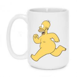 Чашка 420ml Голый Гомер Симпсон - PrintSalon