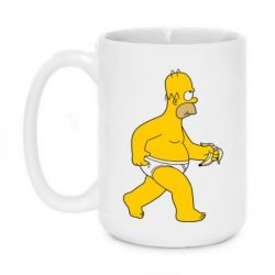 Чашка 420ml Гомер Симпсон в трусиках - PrintSalon