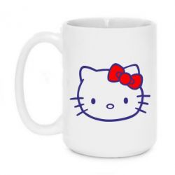 Чашка 420ml Hello Kitty logo - PrintSalon