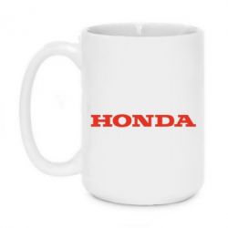 Чашка 420ml Honda надпись - PrintSalon