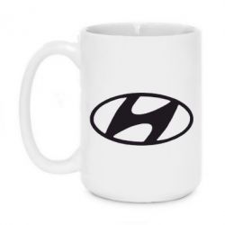 Чашка 420ml Hyundai logo - PrintSalon