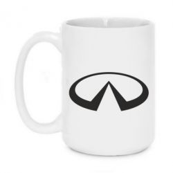 Чашка 420ml Infiniti logo - PrintSalon