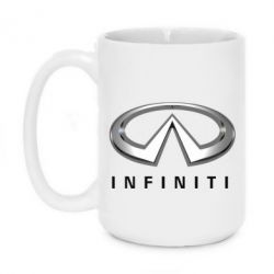 Чашка 420ml Infinity Logo 3D - PrintSalon