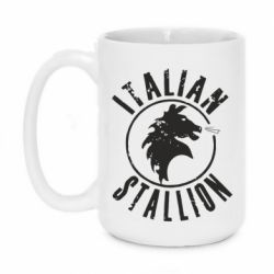 Чашка 420ml Italian Stallion - PrintSalon