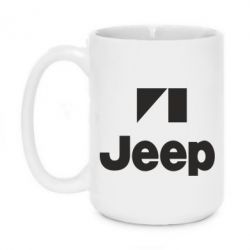 Чашка 420ml Jeep Logo - PrintSalon