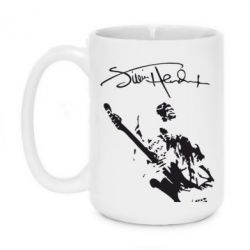 Чашка 420ml Jimi Hendrix афтограф - PrintSalon