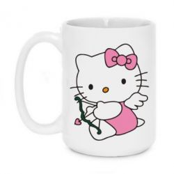 Чашка 420ml Kitty амурчик - PrintSalon