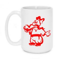 Чашка 420ml Козак з люлькою