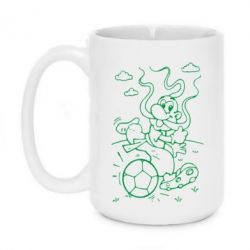 Чашка 420ml Козак з м'ячем - PrintSalon