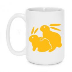 Чашка 420ml Кролики - PrintSalon