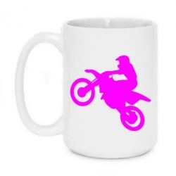 Чашка 420ml Кроссовый мотоцикл - PrintSalon