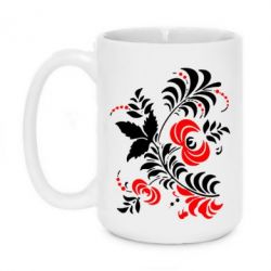 Чашка 420ml Квіти - PrintSalon