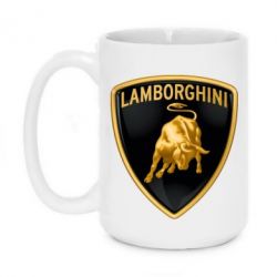 Чашка 420ml Lamborghini Logo - PrintSalon