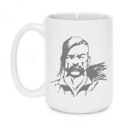 Чашка 420ml Лице українського козака - PrintSalon