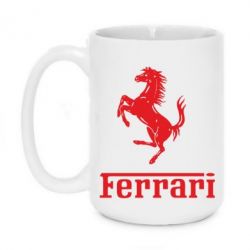 Чашка 420ml логотип Ferrari - PrintSalon