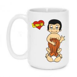 Чашка 420ml Love is... Sex :) - PrintSalon