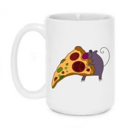 Чашка 420ml Love Pizza 2 - PrintSalon