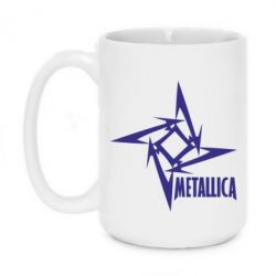 Чашка 420ml Metallica Logotype - PrintSalon