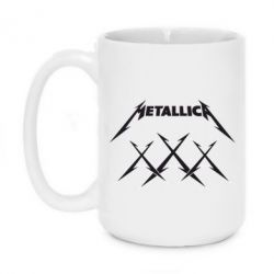Чашка 420ml Metallica XXX - PrintSalon