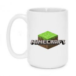 Чашка 420ml Minecraft Land - PrintSalon