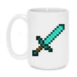 Чашка 420ml Minecraft меч - PrintSalon