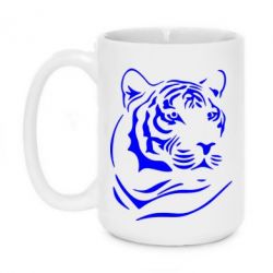 Чашка 420ml Морда тигра - PrintSalon