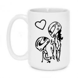 Чашка 420ml MOTO LOVE - PrintSalon