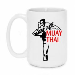 Чашка 420ml Muay Thai kick