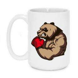 Чашка 420ml Panda Boxing - PrintSalon