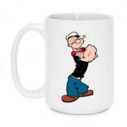 Чашка 420ml Папай моряк - PrintSalon