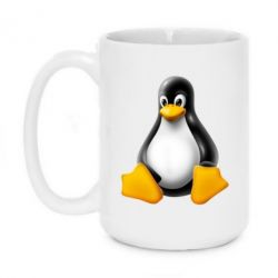 Чашка 420ml Пингвин Linux - PrintSalon