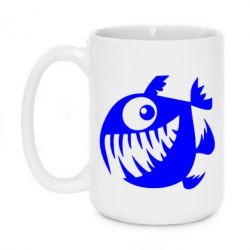 Чашка 420ml Пиранья - PrintSalon