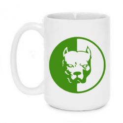 Чашка 420ml Pitbull - PrintSalon