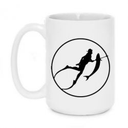 Чашка 420ml Подводная охота