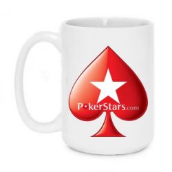 Чашка 420ml Poker Stars Game - PrintSalon