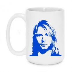Чашка 420ml Портрет Курта Кобейна - PrintSalon