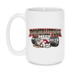 Чашка 420ml Powerlifting Meet - PrintSalon