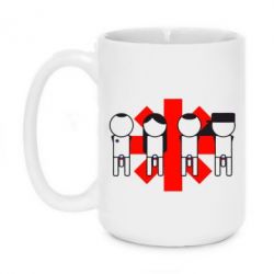 Чашка 420ml Red Hot Chili Peppers Group - PrintSalon