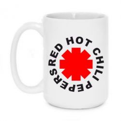 Чашка 420ml red hot chili peppers - PrintSalon