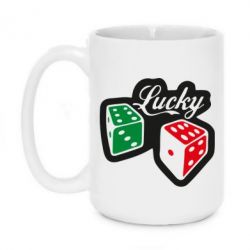 Чашка 420ml Счастливчик-PrintSalon Чашка 420ml Счастливчик